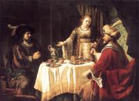 Jan Victors - The Banquet Of Esther And Ahasuerus